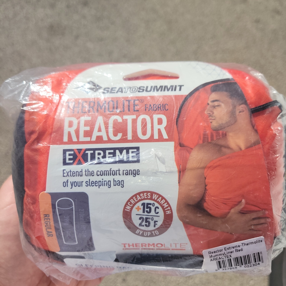 Sea to Summit Reactor Extreme Thermolite Liner - Red